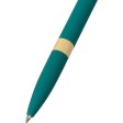 Penna a sfera in alluminio riciclato con finitura gommata Calandra FullGadgets.com