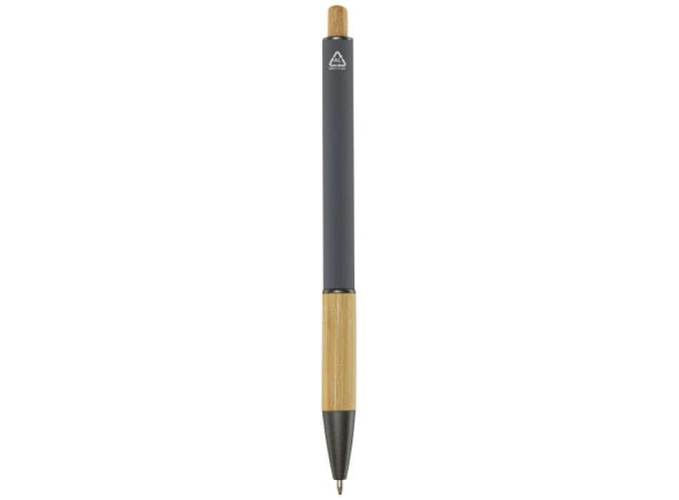 Penna a sfera in alluminio riciclato Darius (inchiostro nero) FullGadgets.com