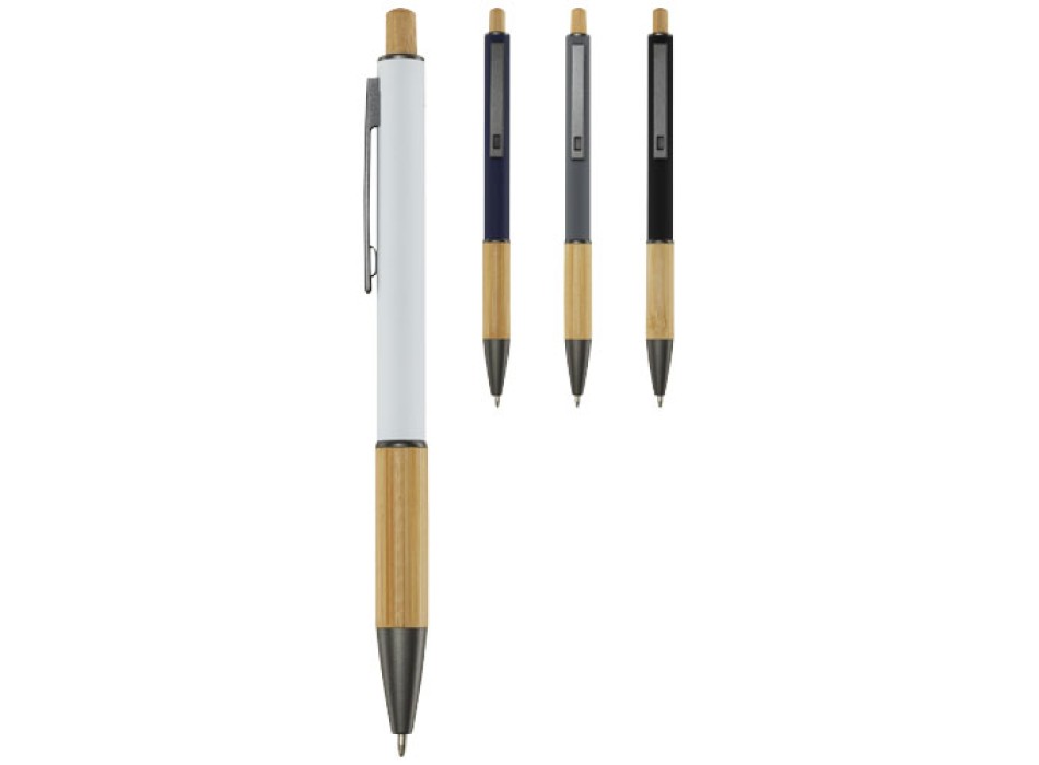 Penna a sfera in alluminio riciclato Darius (inchiostro nero) FullGadgets.com