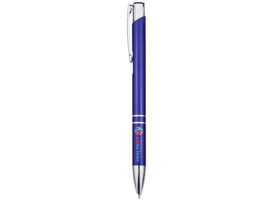 Penna a sfera in alluminio riciclato Moneta (inchiostro blu) FullGadgets.com