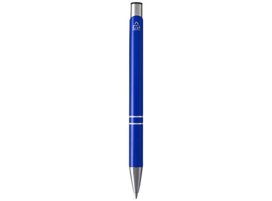 Penna a sfera in alluminio riciclato Moneta (inchiostro blu) FullGadgets.com