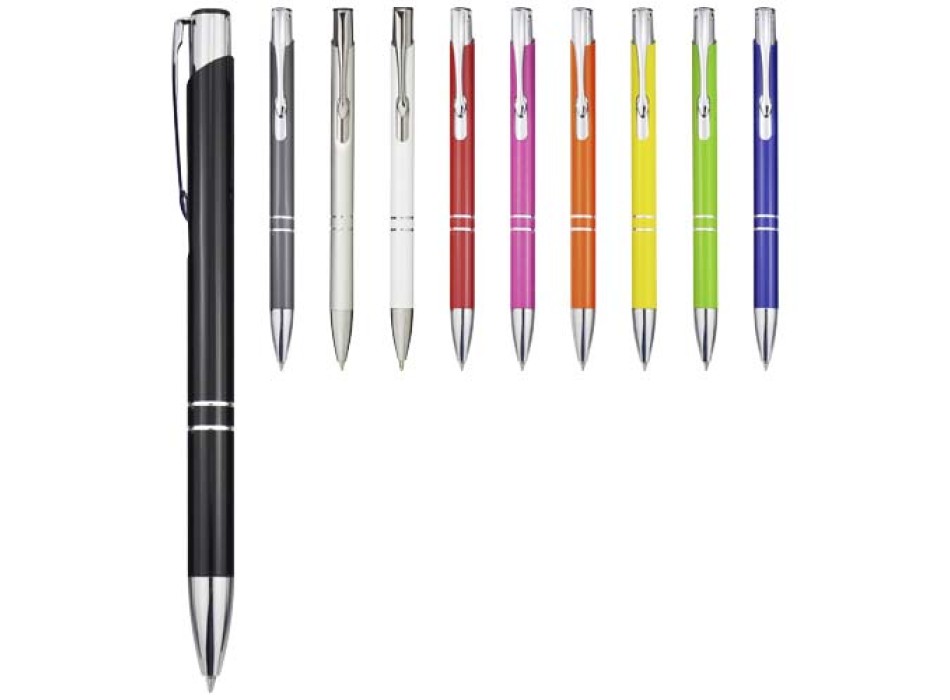 Penna a sfera in alluminio riciclato Moneta (inchiostro blu) FullGadgets.com