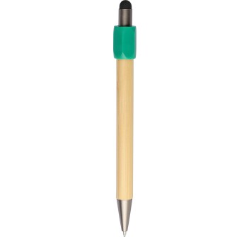 Penna a sfera in bambù con funzione spinner in ABS riciclato Fenn FullGadgets.com