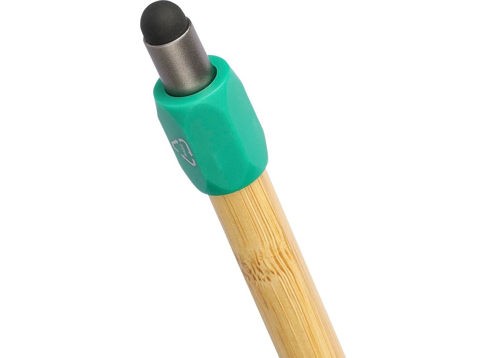 Penna a sfera in bambù con funzione spinner in ABS riciclato Fenn FullGadgets.com