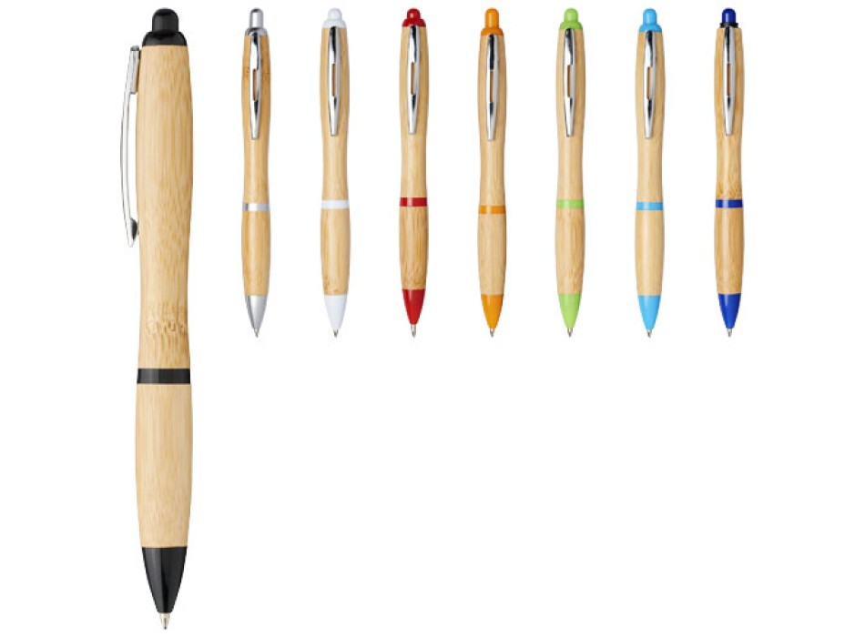 Penna a sfera in bambù Nash (inchiostro blu) FullGadgets.com