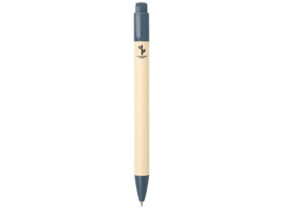 Penna a sfera in carta a base di canna da zucchero (inchiostro blu) Liliana FullGadgets.com