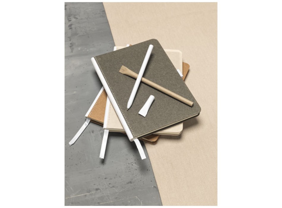 Penna a sfera in carta riciclata Asilah (inchiostro blu) FullGadgets.com