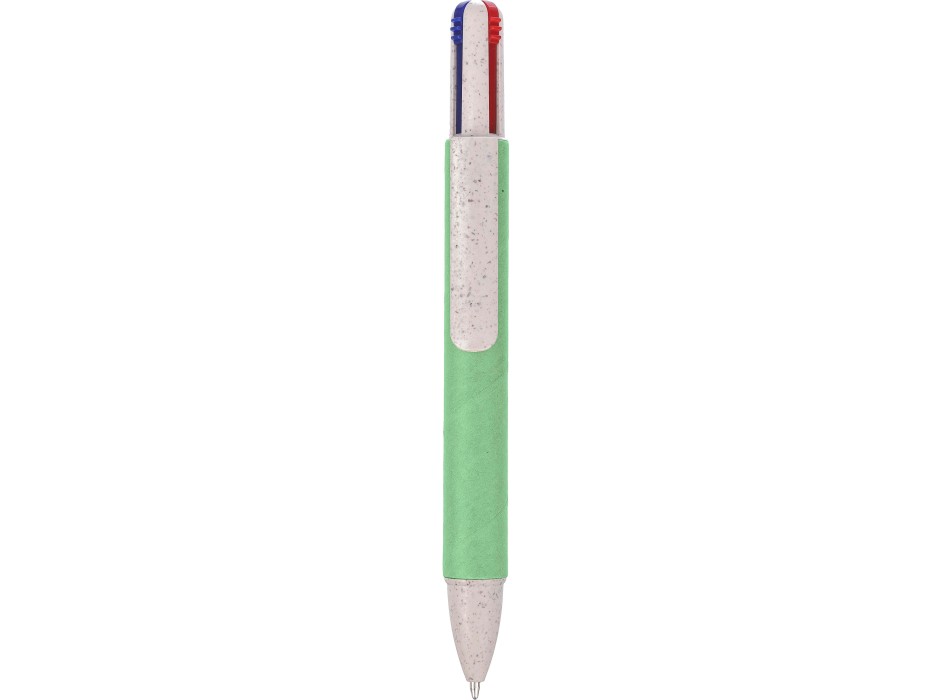 Penna a sfera in cartone riciclato a 4 colori Deborah FullGadgets.com