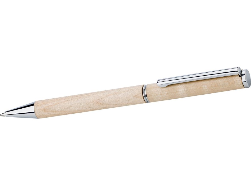 Penna a sfera in legno di acero Lucienne FullGadgets.com