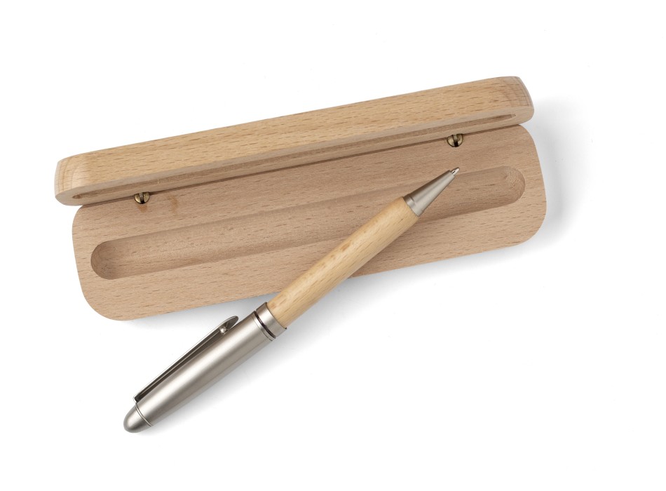 Penna a sfera in legno di faggio Tobias FullGadgets.com