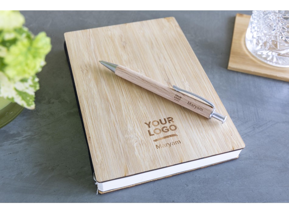 Penna a sfera in legno Marissa FullGadgets.com