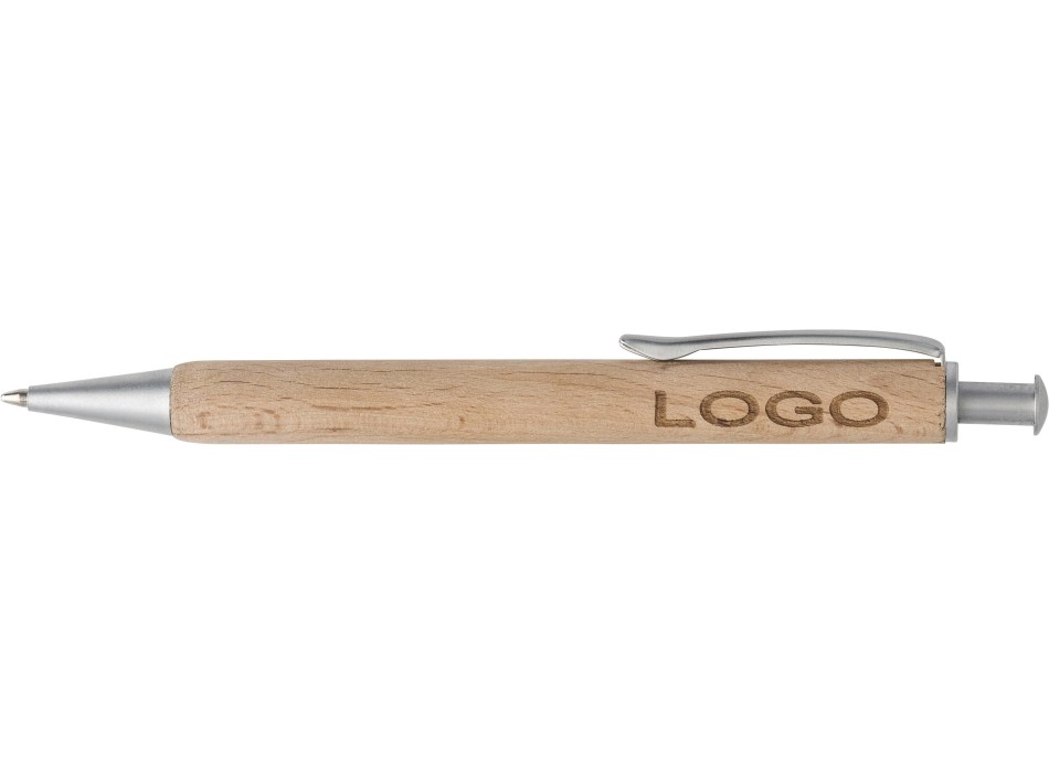 Penna a sfera in legno Marissa FullGadgets.com