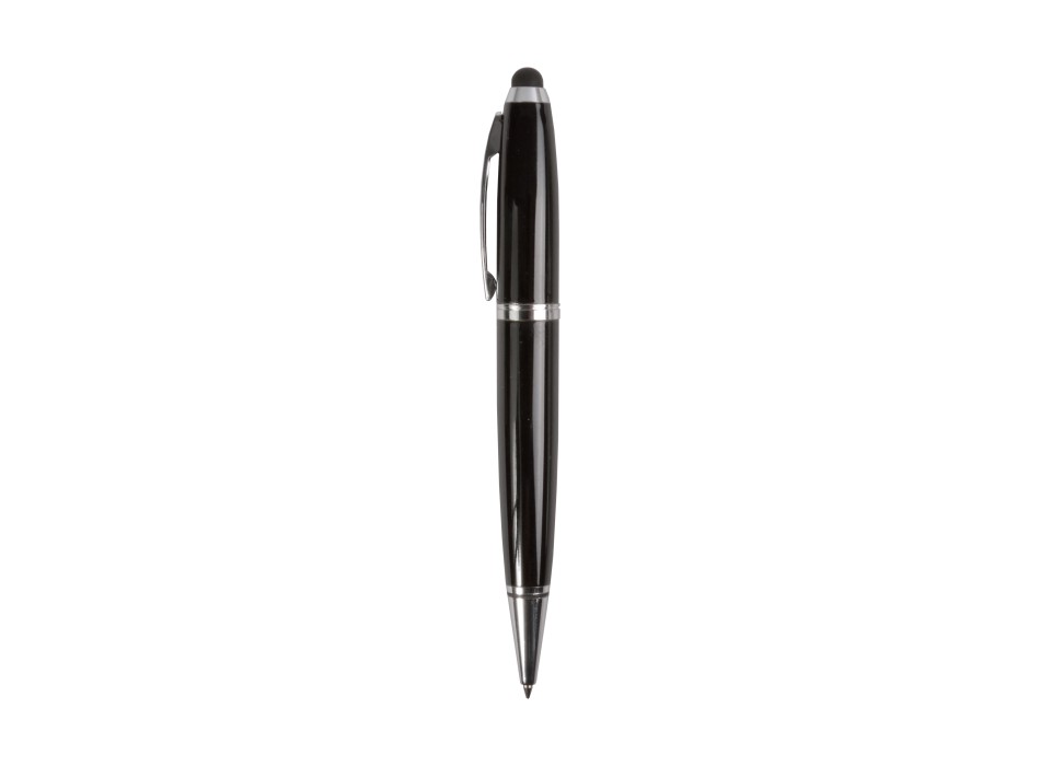 Penna a sfera in plastica inchiostro nero con chiavetta USB 4 Gb e touch screen FullGadgets.com