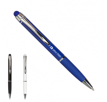 Penna a sfera in plastica lucida capacitiva, refill nero FullGadgets.com