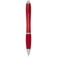  Penna a sfera in plastica riciclata certificata RCS con fusto e impugnatura colorati (inchiostro blu) Nash FullGadgets.com