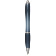  Penna a sfera in plastica riciclata certificata RCS con fusto e impugnatura colorati (inchiostro blu) Nash FullGadgets.com