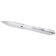  Penna a sfera in plastica riciclata certificata RCS con fusto e impugnatura colorati (inchiostro blu) Nash FullGadgets.com