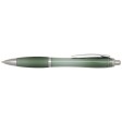  Penna a sfera in plastica riciclata certificata RCS con fusto e impugnatura colorati (inchiostro blu) Nash FullGadgets.com