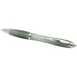  Penna a sfera in plastica riciclata certificata RCS con fusto e impugnatura colorati (inchiostro blu) Nash FullGadgets.com