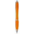 Penna a sfera in plastica riciclata certificata RCS con fusto e impugnatura colorati (inchiostro nero) Nash FullGadgets.com