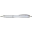 Penna a sfera in plastica riciclata certificata RCS con fusto e impugnatura colorati (inchiostro nero) Nash FullGadgets.com