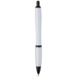 Penna a sfera in plastica riciclata con finiture nere (inchiostro nero) Nash FullGadgets.com