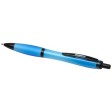 Penna a sfera in plastica riciclata con finiture nere (inchiostro nero) Nash FullGadgets.com