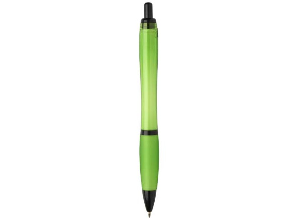 Penna a sfera in plastica riciclata con finiture nere (inchiostro nero) Nash FullGadgets.com