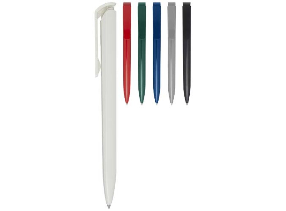 Penna a sfera in plastica riciclata Lucia (inchiostro nero) FullGadgets.com