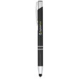 Penna a sfera metallica con stylus Moneta (inchiostro blu) FullGadgets.com