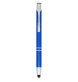 Penna a sfera metallica con stylus Moneta (inchiostro blu) FullGadgets.com