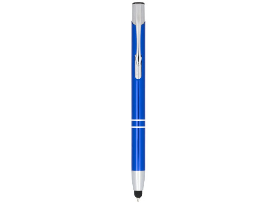 Penna a sfera metallica con stylus Moneta (inchiostro blu) FullGadgets.com