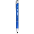 Penna a sfera metallica con stylus Moneta (inchiostro blu) FullGadgets.com