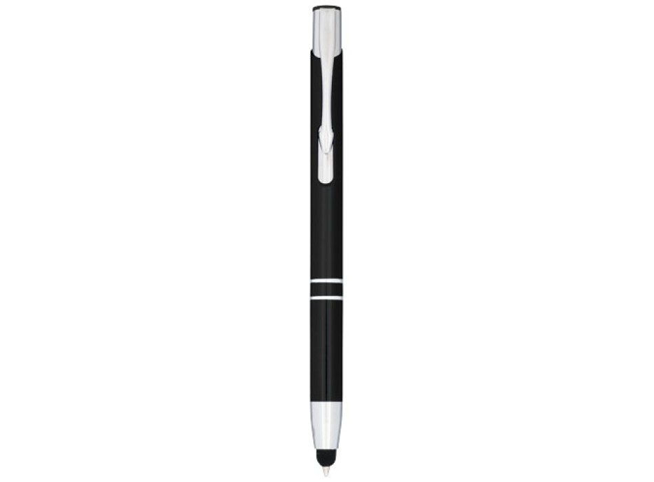 Penna a sfera metallica con stylus Moneta (inchiostro blu) FullGadgets.com