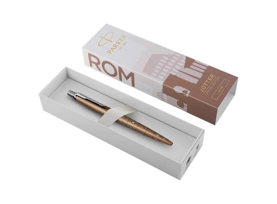 Penna a sfera Parker Jotter SE Global Icons (inchiostro blu) FullGadgets.com