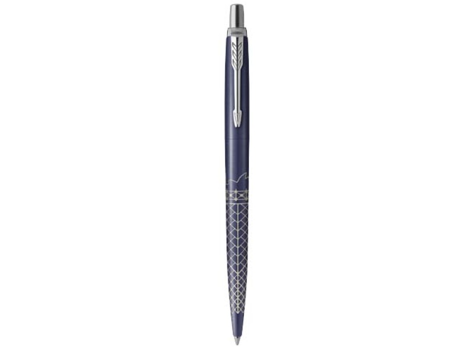 Penna a sfera Parker Jotter SE Global Icons (inchiostro blu) FullGadgets.com