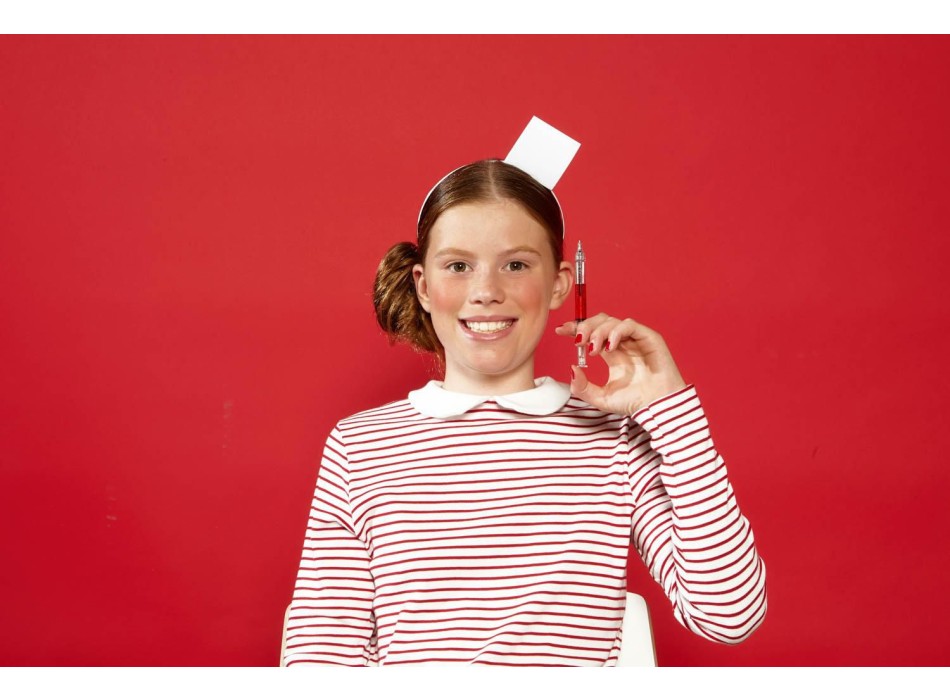 Penna a sfera siringa in AS Dr. David FullGadgets.com