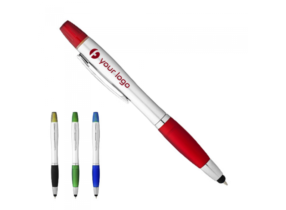 Penna a sfera, stylus ed evidenziatore Nash FullGadgets.com