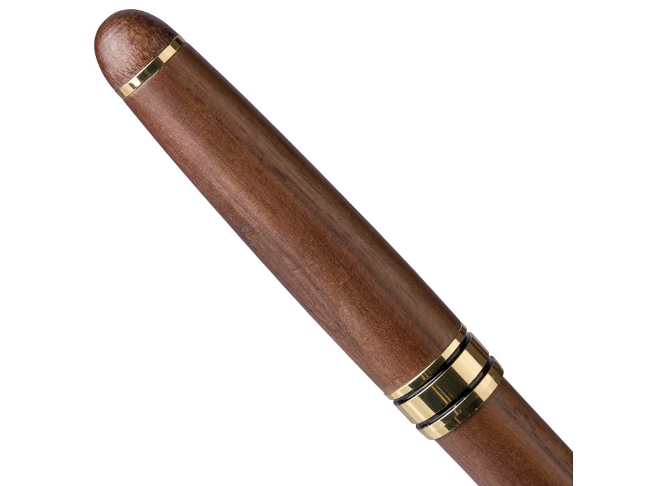 Penna a sfera twist in legno di noce Noa FullGadgets.com