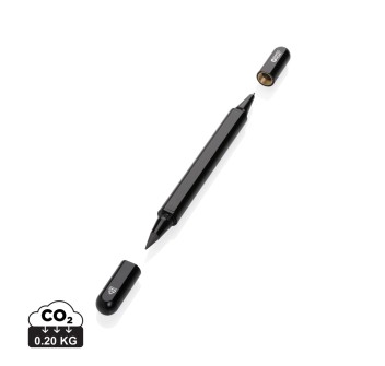 Penna doppia Swiss Peak Storm in alluminio riciclato RCS FullGadgets.com