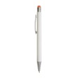 Penna  in alluminio. Il logo inciso a laser diventa dello stesso colore del touch screen. FullGadgets.com
