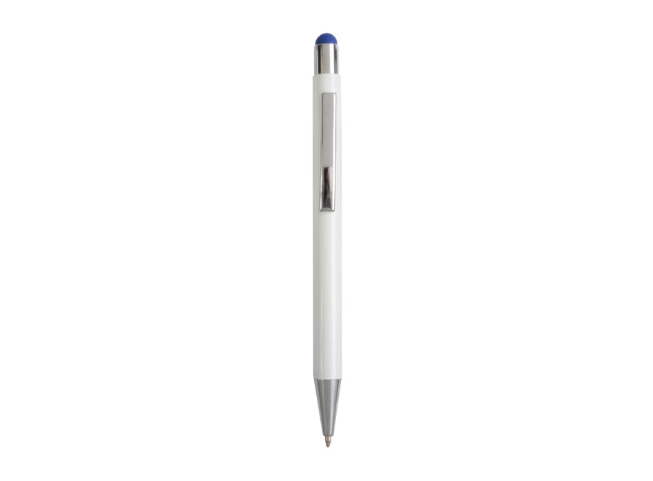 Penna  in alluminio. Il logo inciso a laser diventa dello stesso colore del touch screen. FullGadgets.com