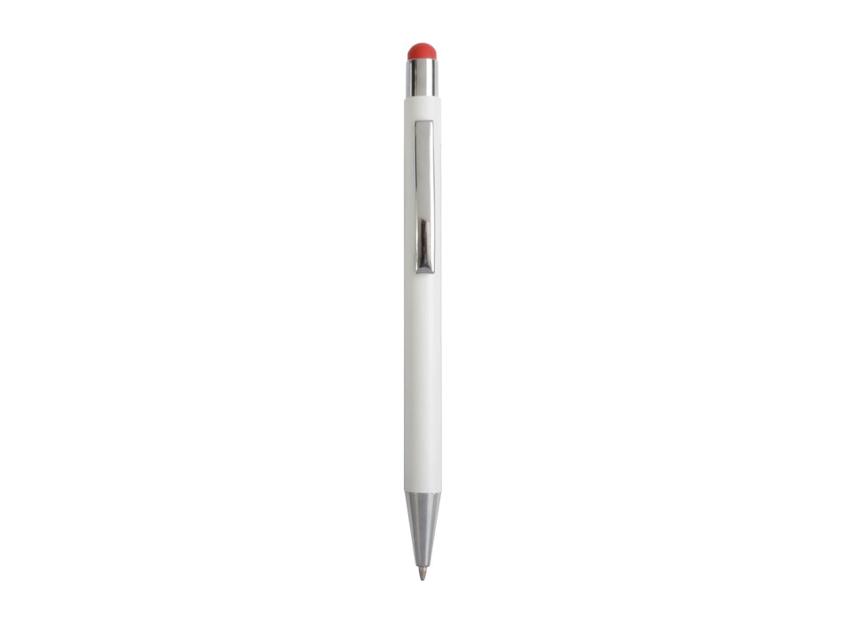 Penna  in alluminio. Il logo inciso a laser diventa dello stesso colore del touch screen. FullGadgets.com