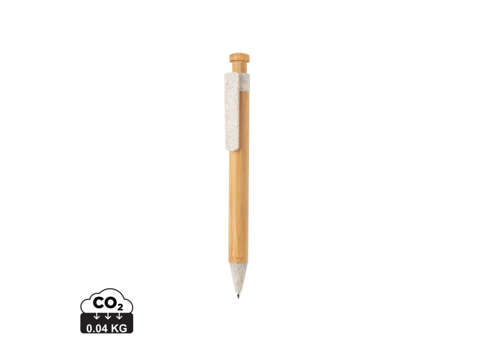 Penna in bambù con clip in fibra di grano FullGadgets.com