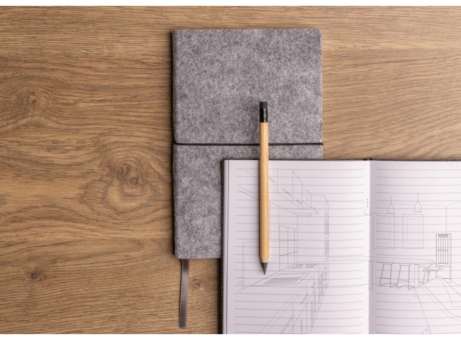 Penna infinity in bambù con gomma FullGadgets.com