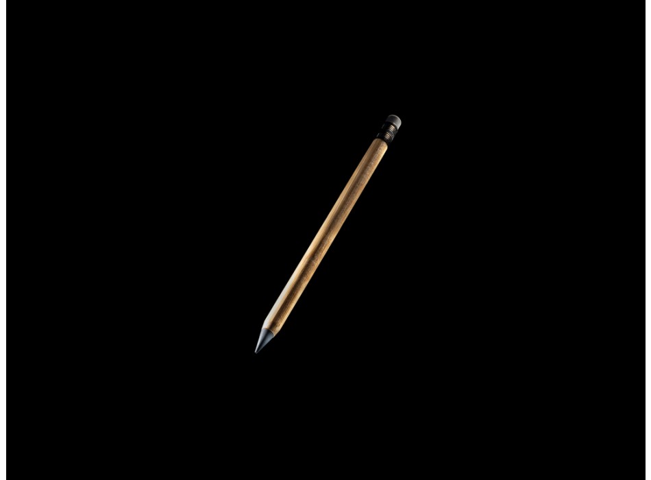 Penna infinity in bambù con gomma FullGadgets.com