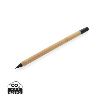 Penna infinity in bambù con gomma FullGadgets.com