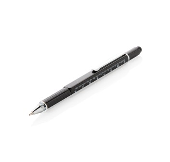 Penna multiattrezzo 5 in 1 in alluminio FullGadgets.com