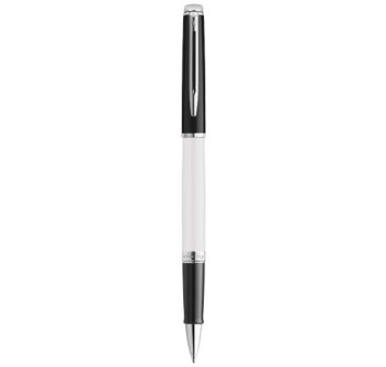 Penna roller colorata con finiture in palladio Hemisphere (inchiostro nero) FullGadgets.com