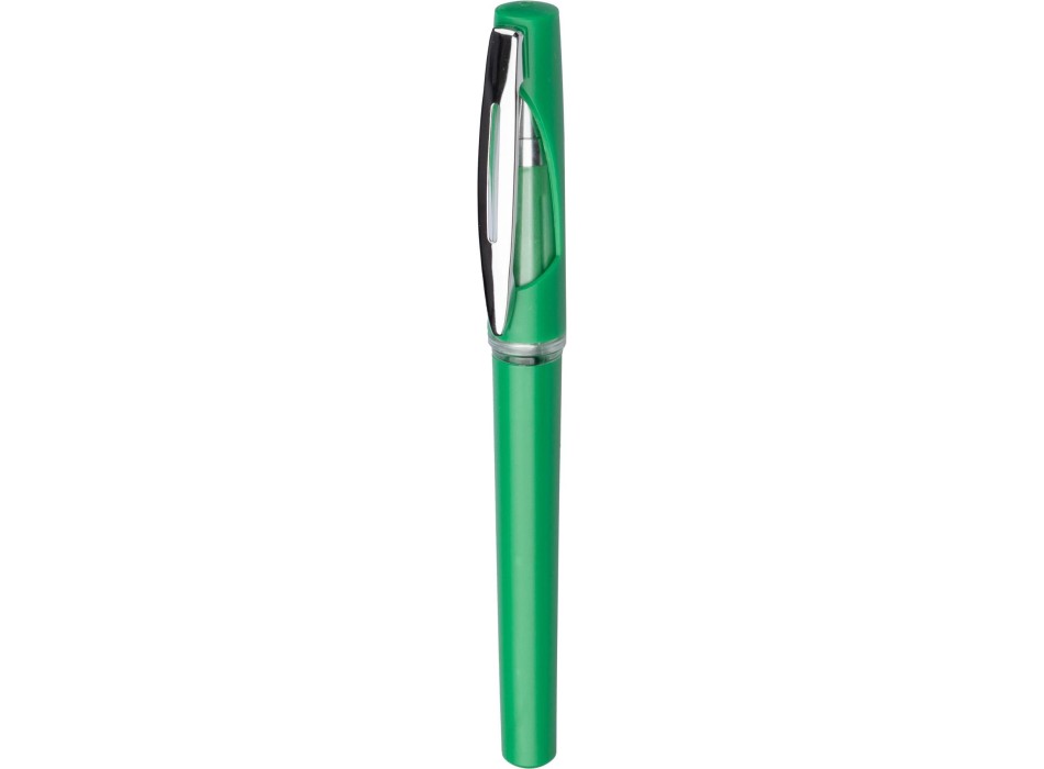 Penna roller in ABS con refill gel nero Karin FullGadgets.com
